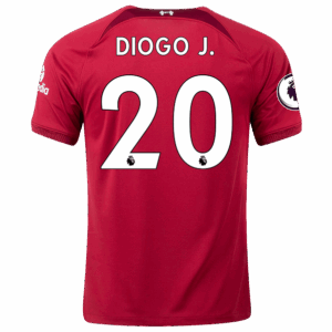 Liverpool 2024/25 Diogo Jota Player Home Jersey Diogo Jota Liverpool FC 22 23 Home Jersey 1 300x300